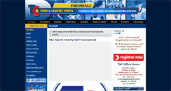 Desktop Screenshot of football.tandcsports.org