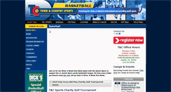 Desktop Screenshot of basketball.tandcsports.org